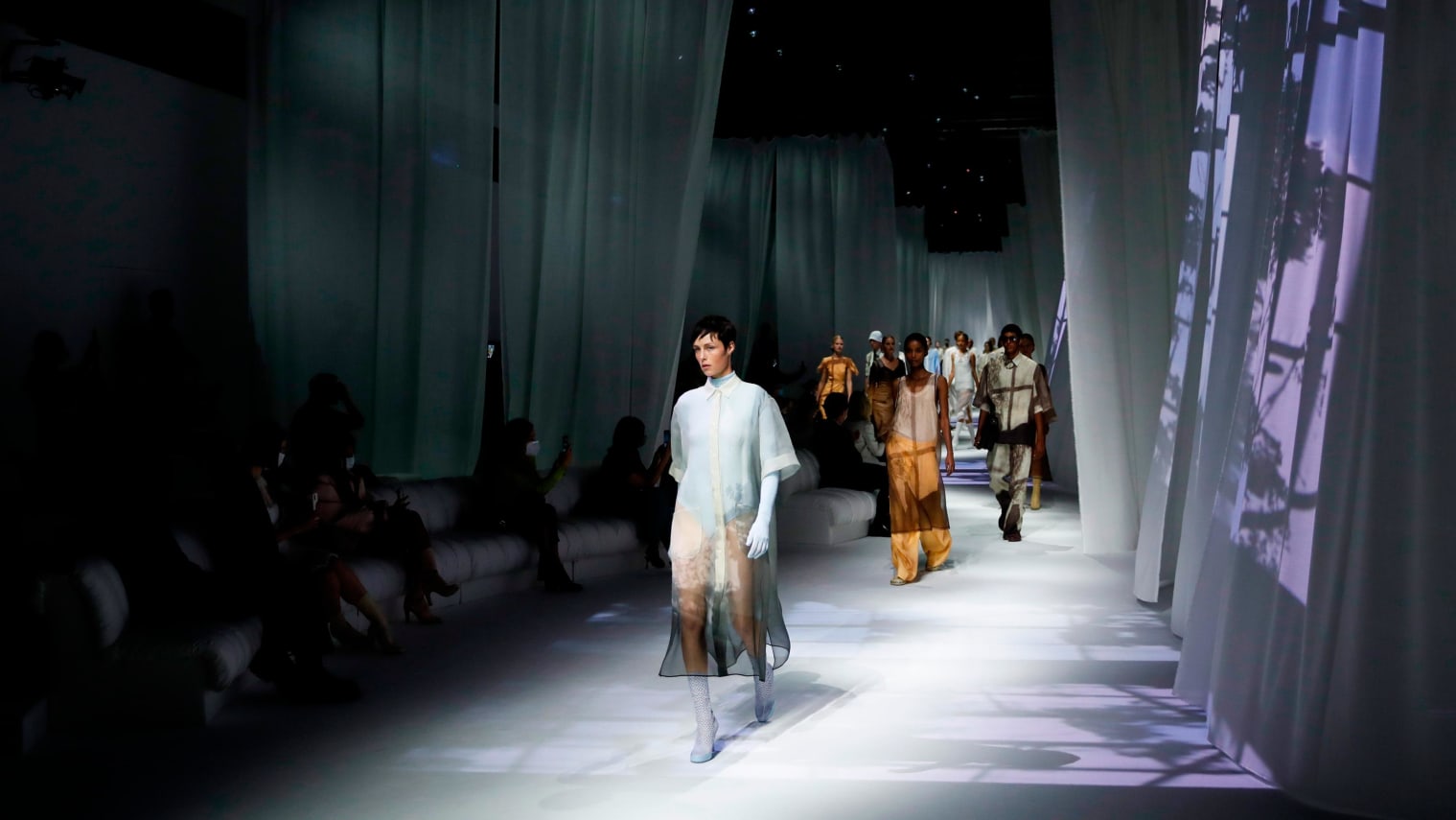 Milan Fashion Week embraces a hybrid show