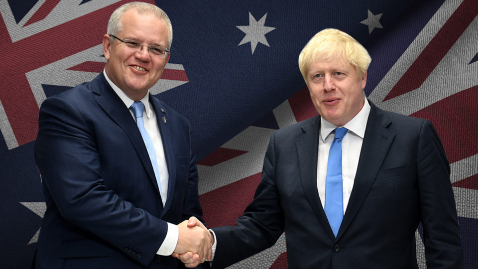 UK makes free-trade offer to Australia