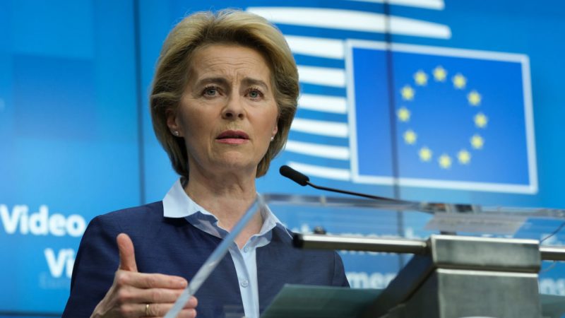 EU Von der Leyen calls €750bn recovery fund
