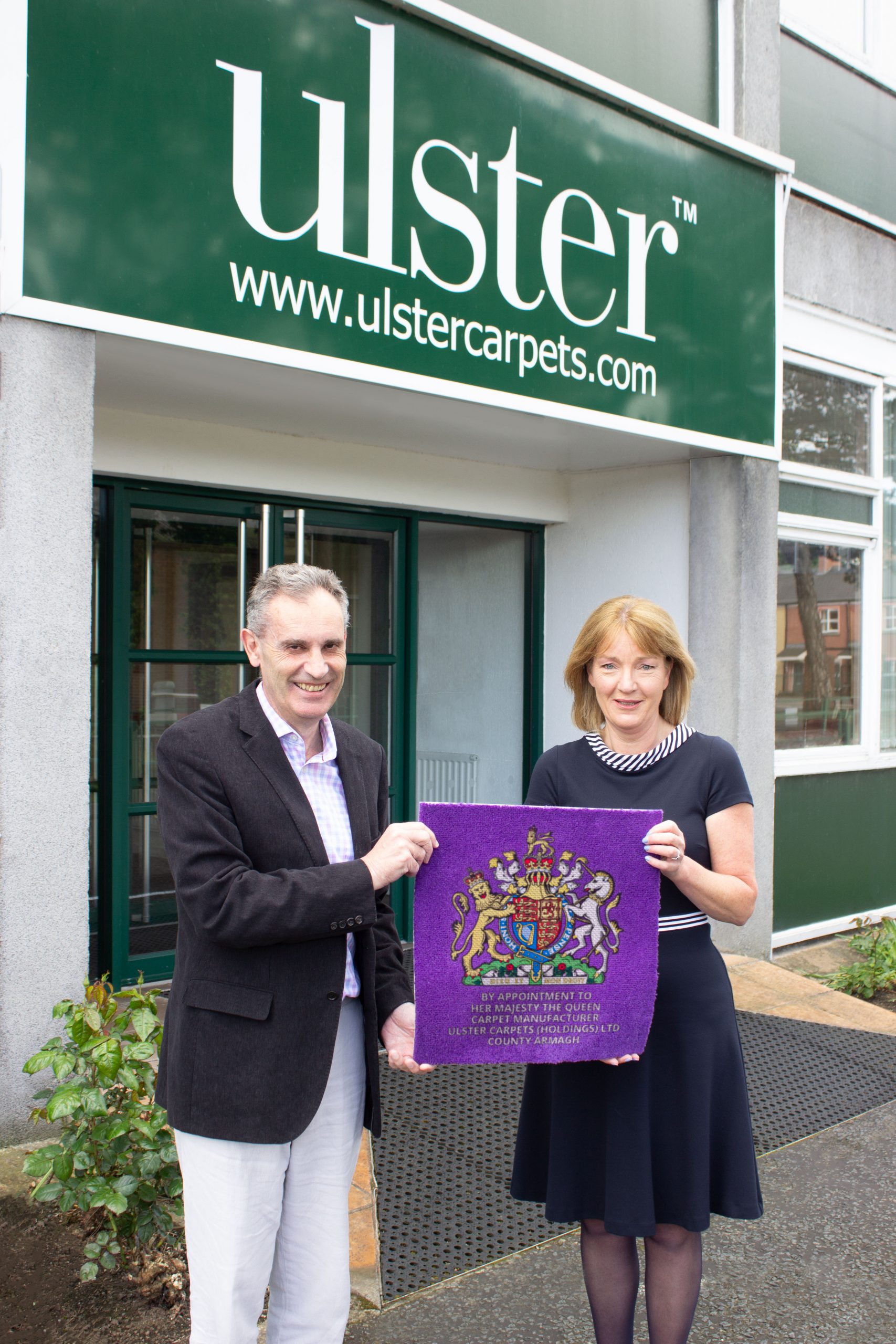 Royal Seal of Approval for Ulster Carpets