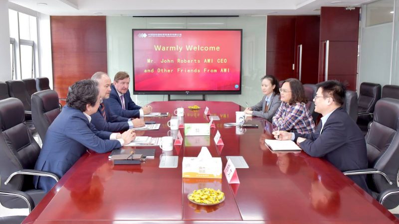 AWI CEO visits China