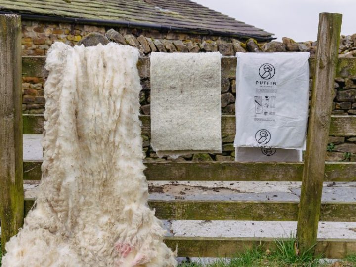 New Puffin Insulating Packaging 100% British Wool